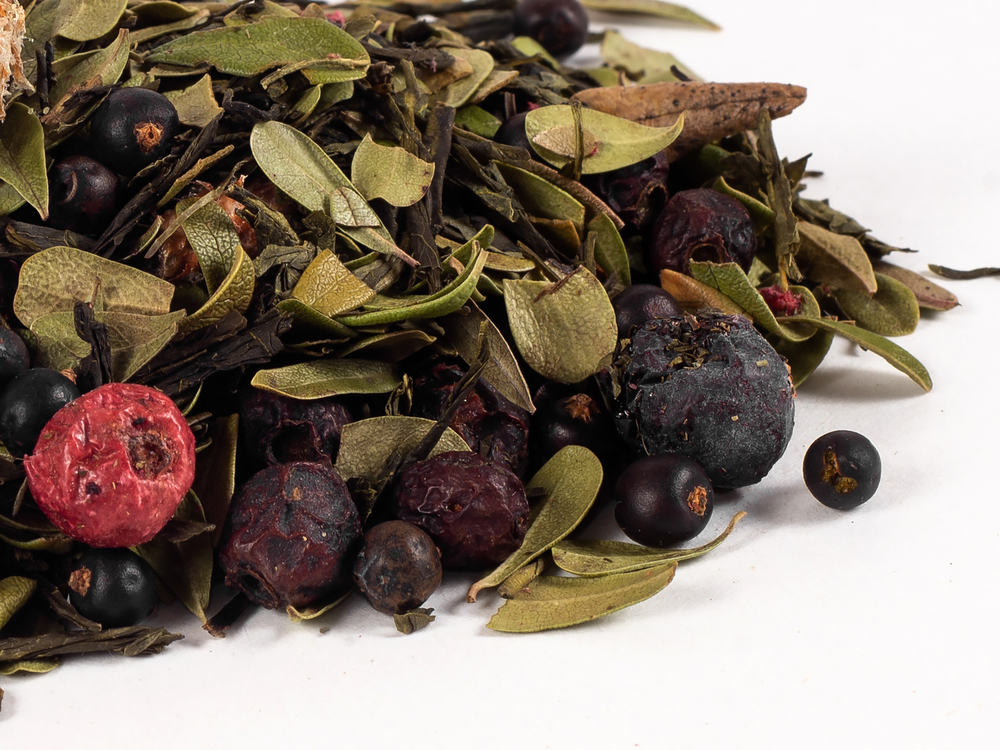 7724D Чай зеленый ароматизированный ЭЛИТНАЯ коллекция "Таежный"