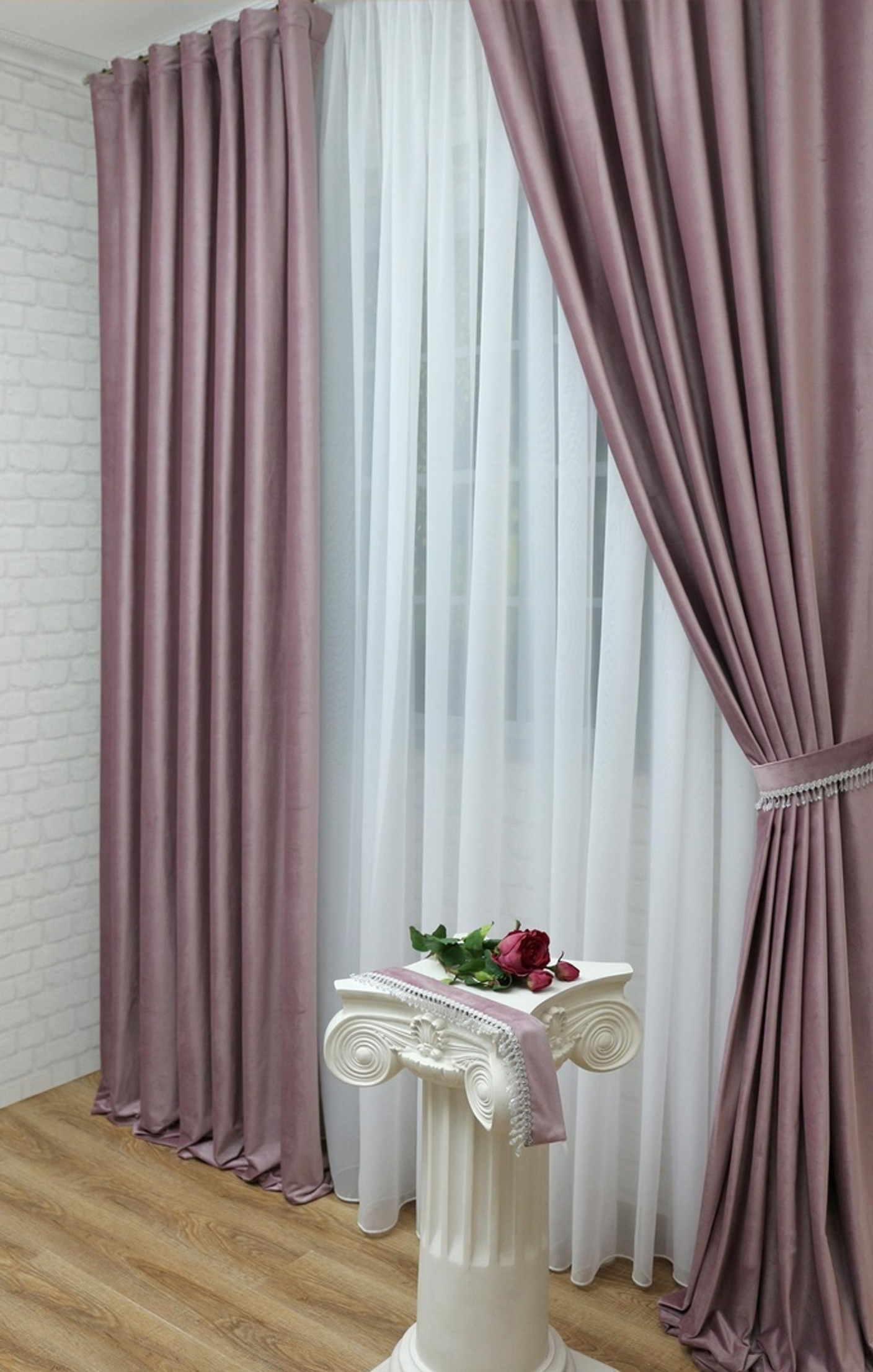 Бархатные шторы