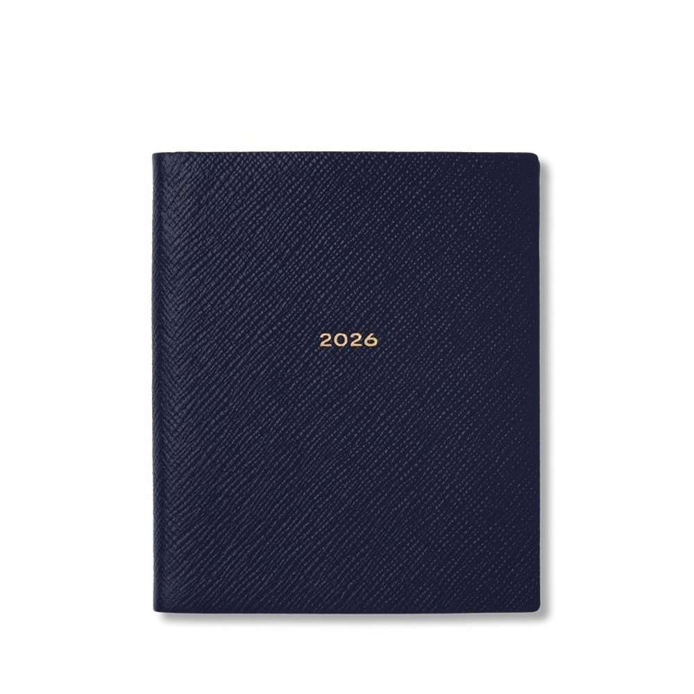 Smythson Ежедневник 2026 Premier Daily Fashion Diary in Panama, Lilac