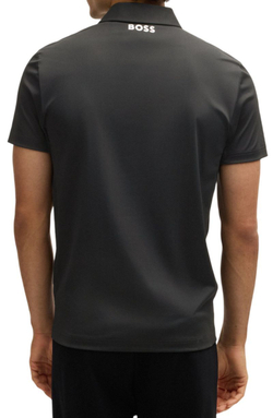 Теннисное поло BOSS Paddy Shirt In Quick-Dry Ribbed Fabric