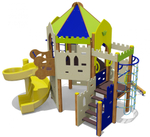 Игровой комплекс для детей 6-12 лет для уличной площадки