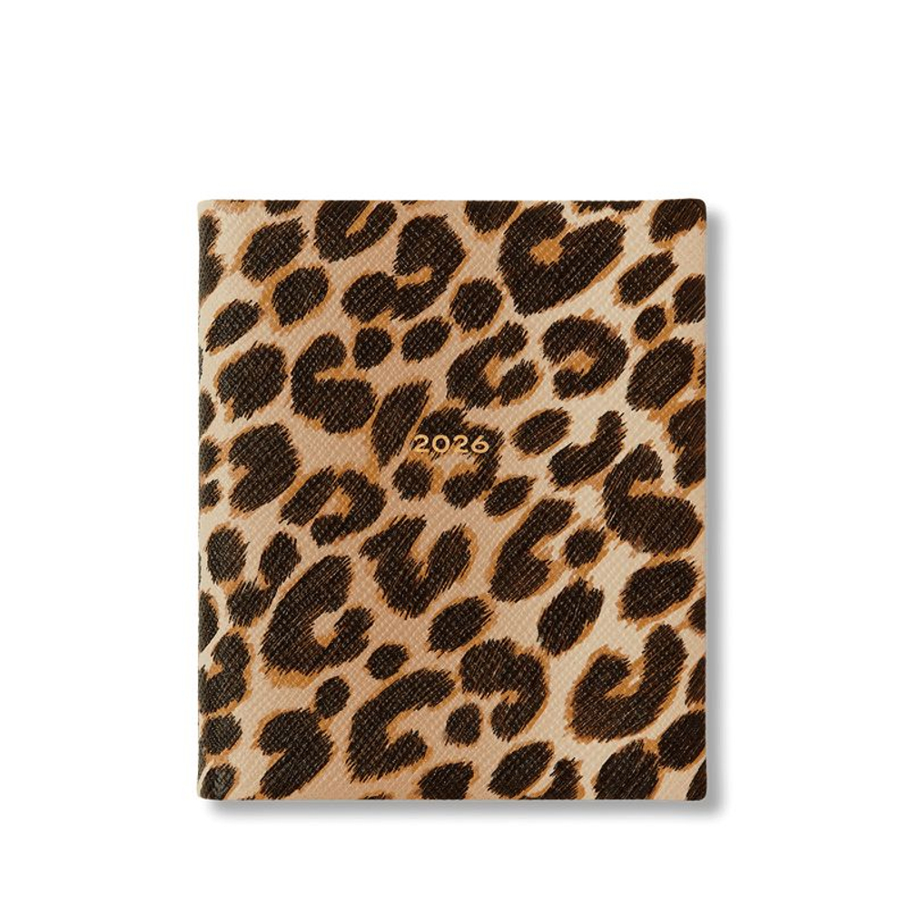 Smythson Ежедневник 2026 Premier Daily Fashion Diary in Panama, Lilac