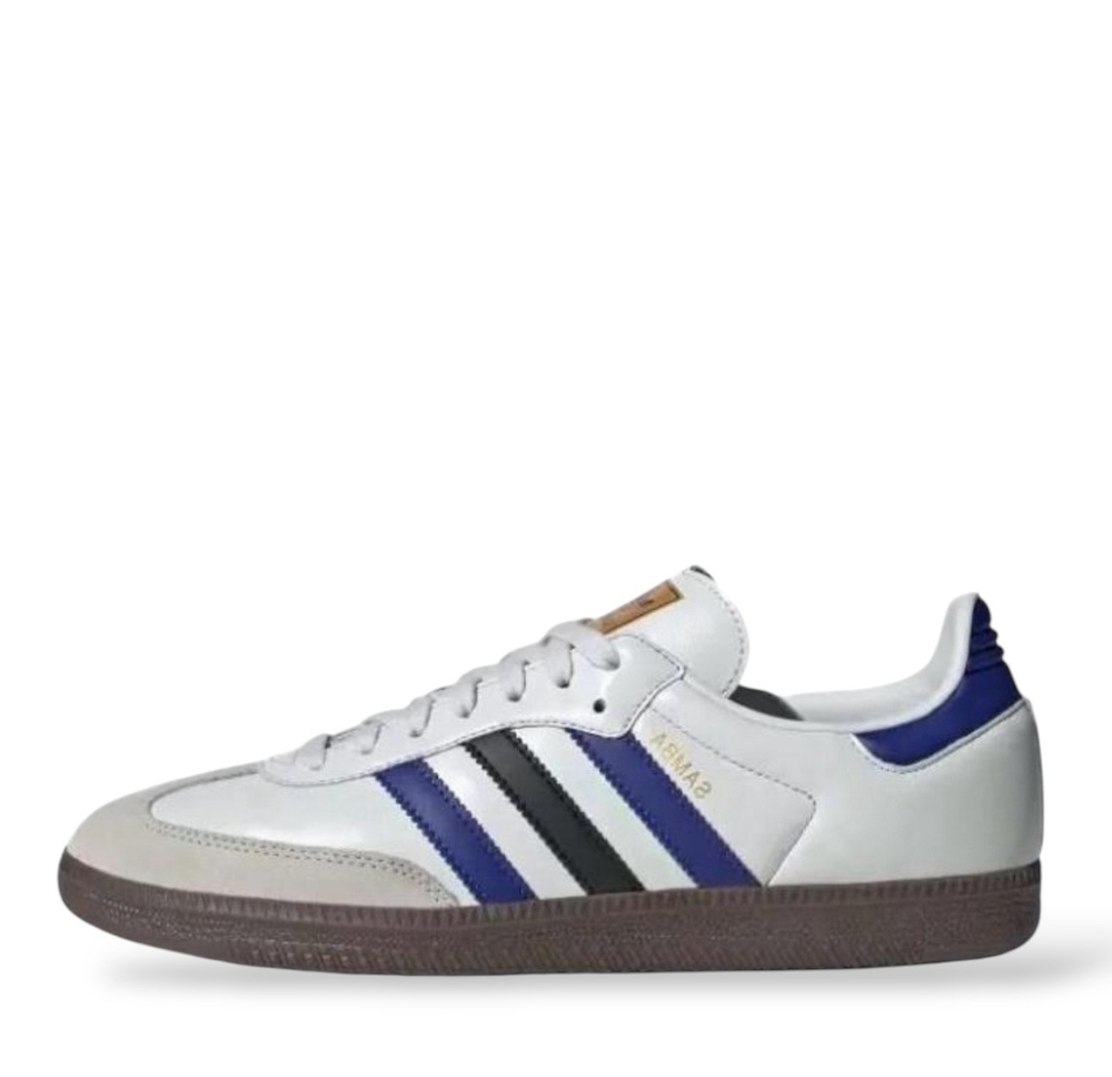 ADIDAS ORIGINALS SAMBA WHITE ACTIVE BLUE
