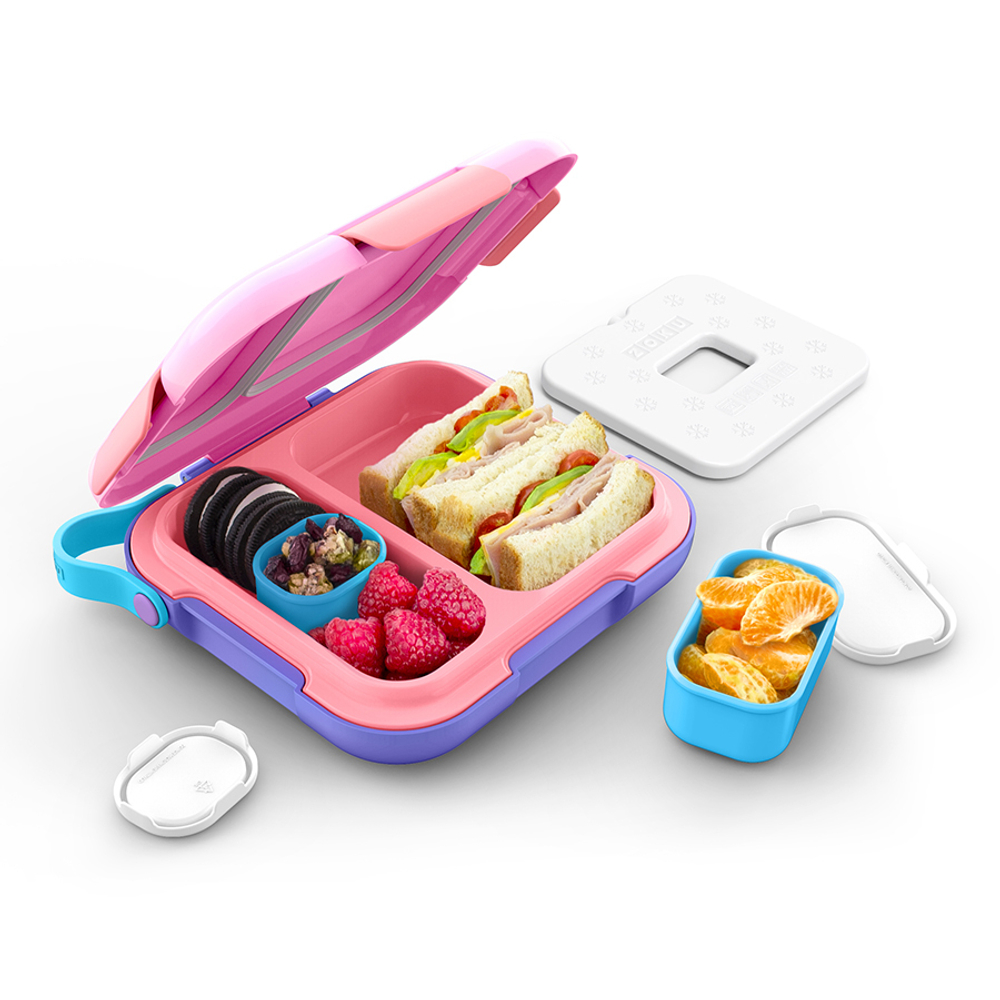 Ланч-бокс Neat Bento розовый Zoku