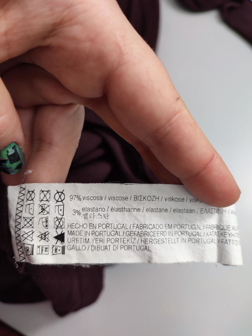 Платье Pull & Bear бордо 44 размер