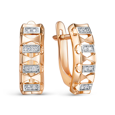 Серьги из золота 585 пробы