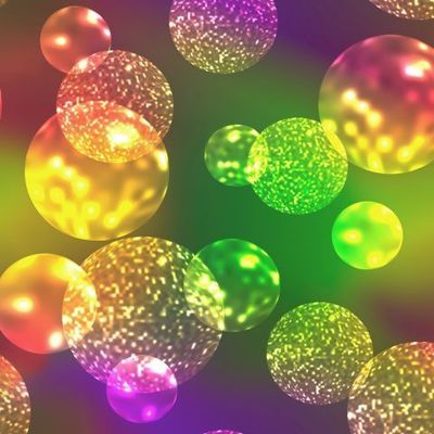 Разноцветные пузыри