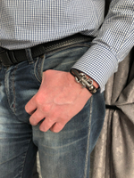 Браслет из экокожи.