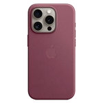 Тканевый чехол с поддержкой MagSafe Apple FineWoven Case для iPhone 15 Pro, Mulberry (Красная шелковица)