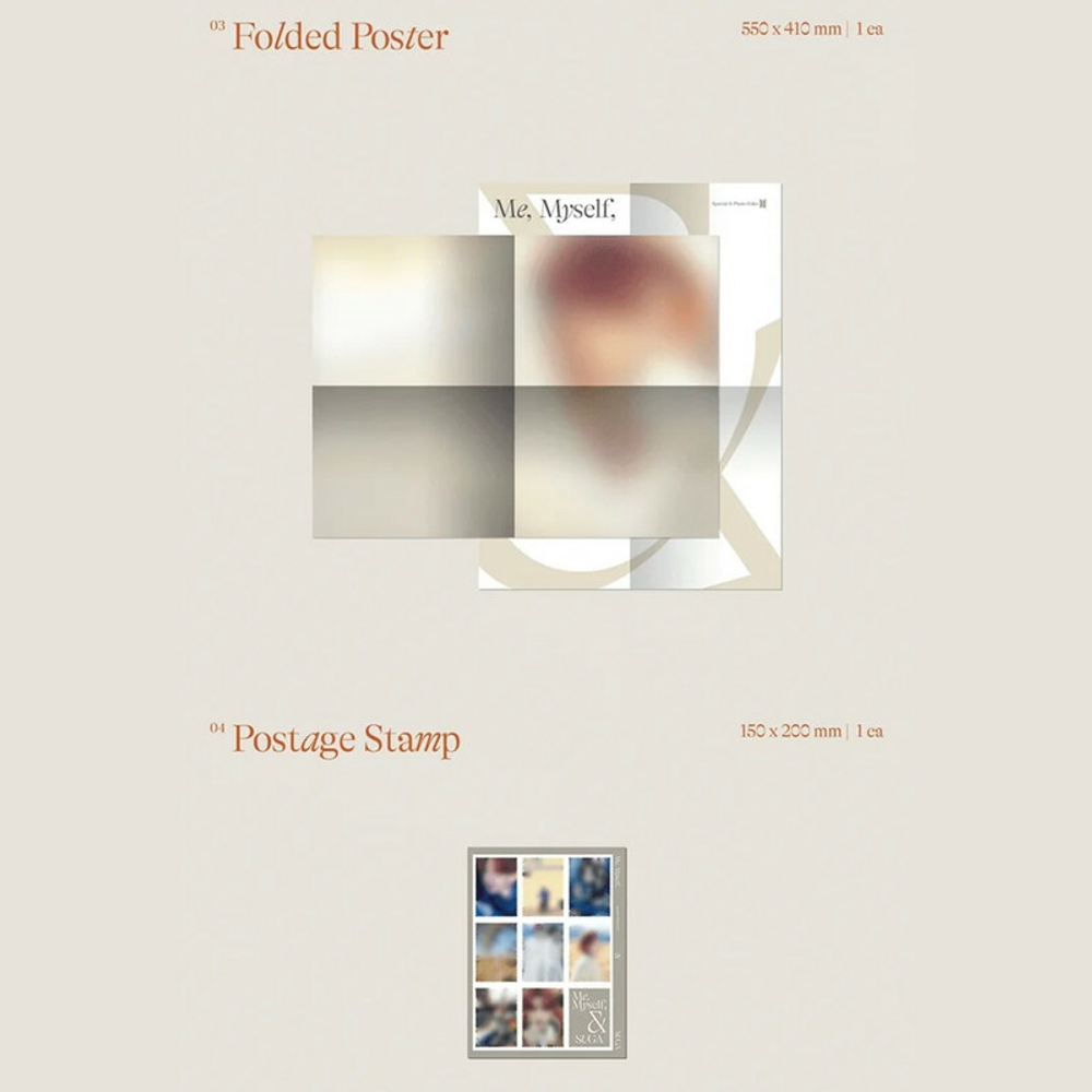 Фотобук Me, Myself, and SUGA 'Wholly or Whole me'