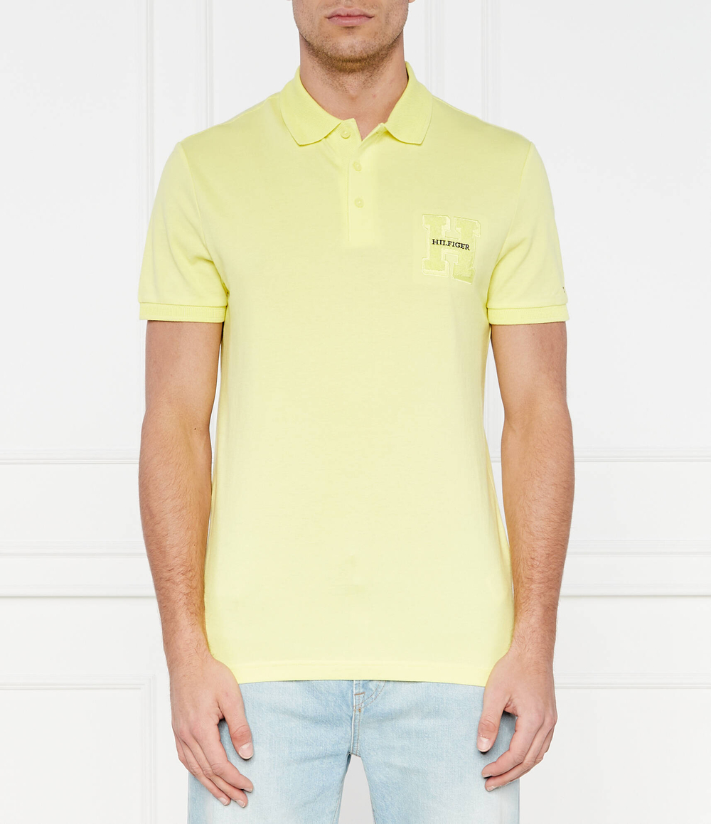 Поло Boucle Embro Tommy Hilfiger - желтый(MW0MW34771)
