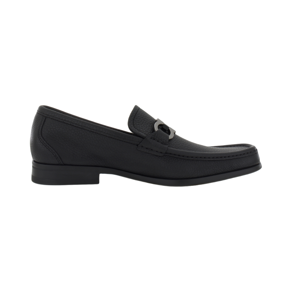 FERRAGAMO Gancini-plaque Mocassin Loafers