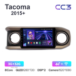 Teyes CC3 10,2"для Toyota Tacoma 2015+