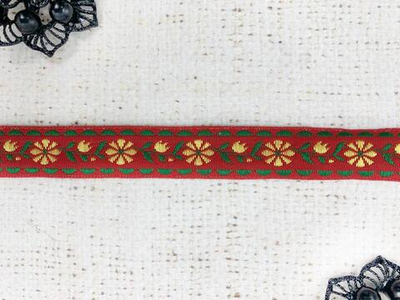 Тесьма жаккард, ш. 1,8 см