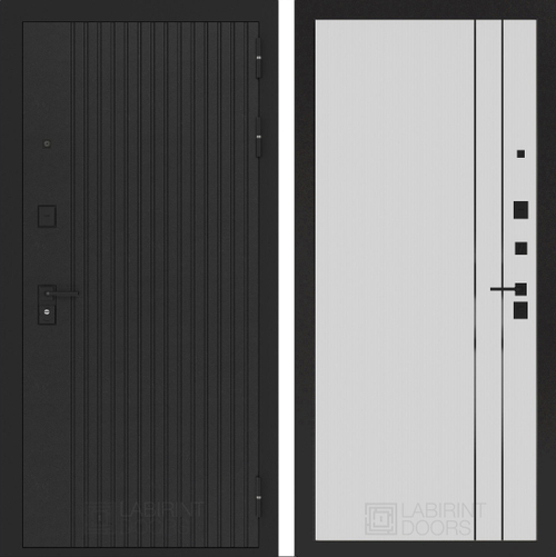 Бункер 06-10 белый рельеф софт с молдингом