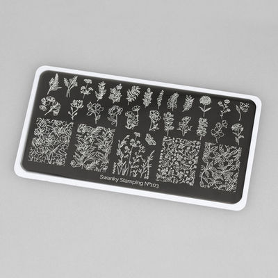 Swanky Stamping Пластина для стемпинга 103