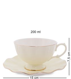 Pavone AS-39 Чайный набор на 2 перс. «Грациозо»