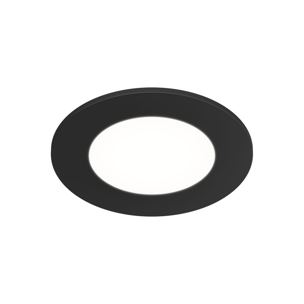 DK3101-BK Встраиваемый влагозащищенный светильник, IP65, до 10 Вт, LED, GU5,3, черный