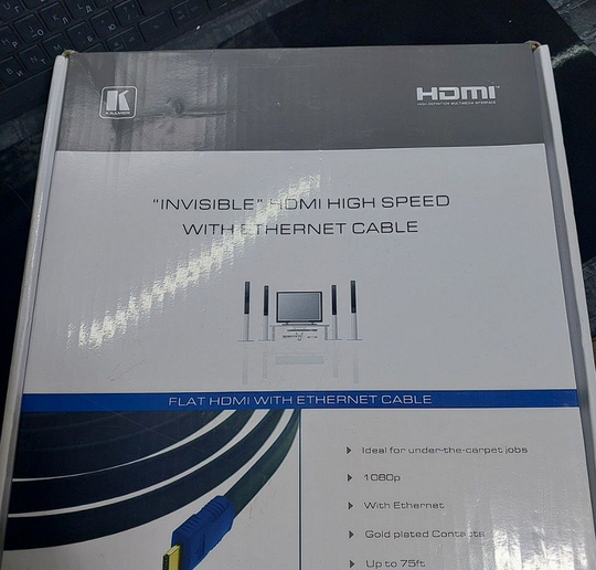 Hdmi (HEC) Kramer Electronics C-HM/HM/flat/ETH-50