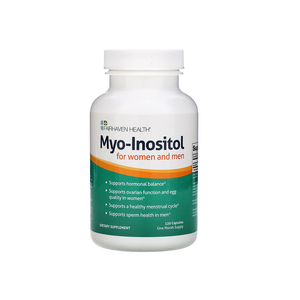 Fairhaven Health, Myo-Inositol for Women and Men 120 caps / Мио-Инозитол, для женщин и мужчин