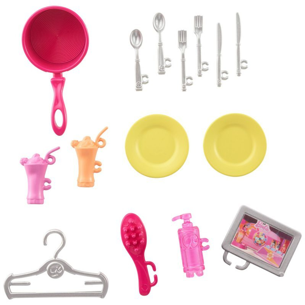 Barbie Dollhouse складной кукольный домик FXG54