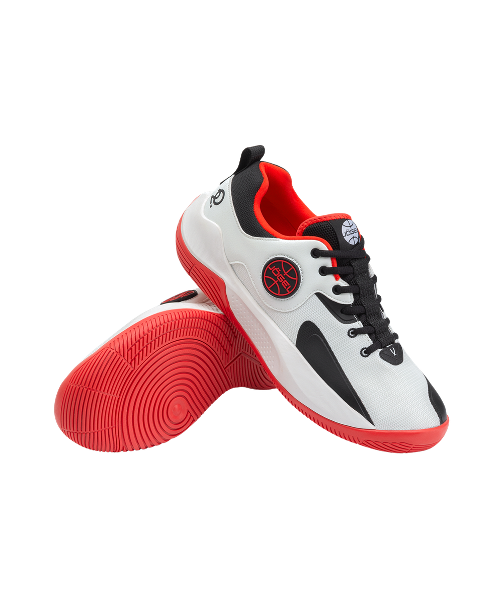 Кроссовки баскетбольные Launch LOW, White/black/red