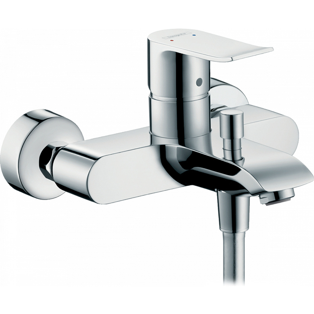 Смеситель для ванны Hansgrohe Metris 31480000 хром