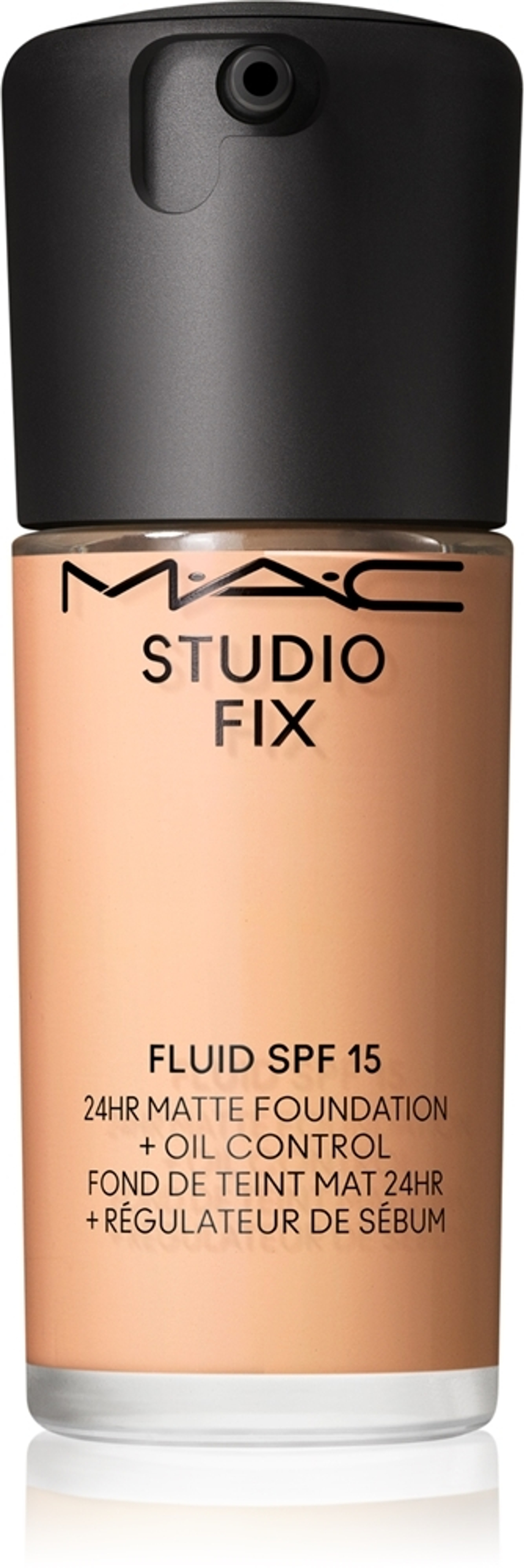 MAC Cosmetics Studio Fix Fluid SPF 15 24HR Matte Foundation + Oil Control - Матирующая тональная основа SPF 15, 30 ml