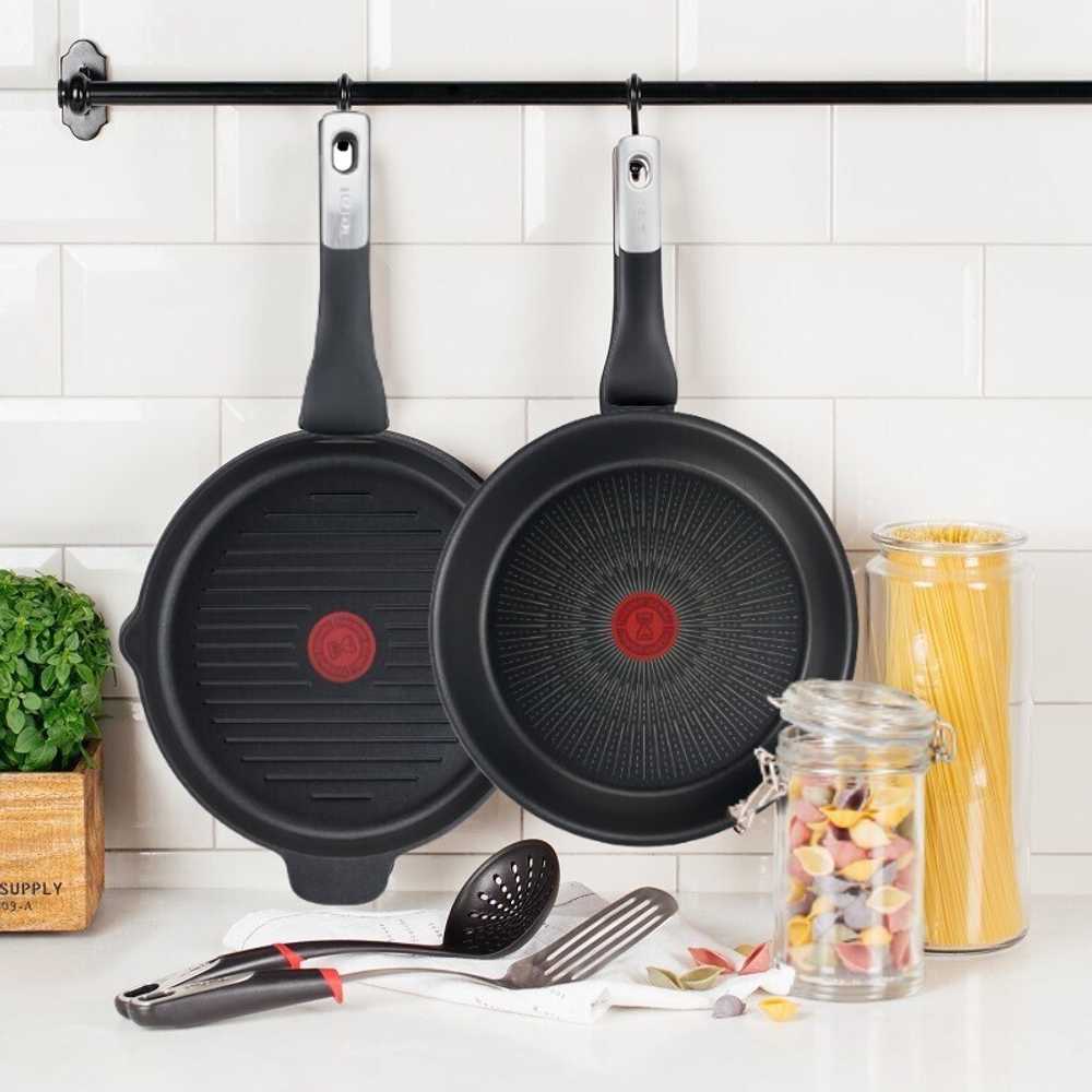 Набор посуды Tefal Unlimited S 3 предмета 22/26/26см