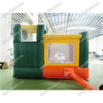 Небольшой надувной батут "Лесной домик"