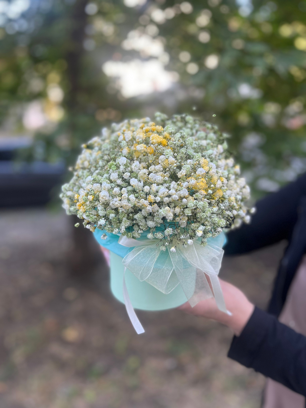 Композиция из гипсофилы