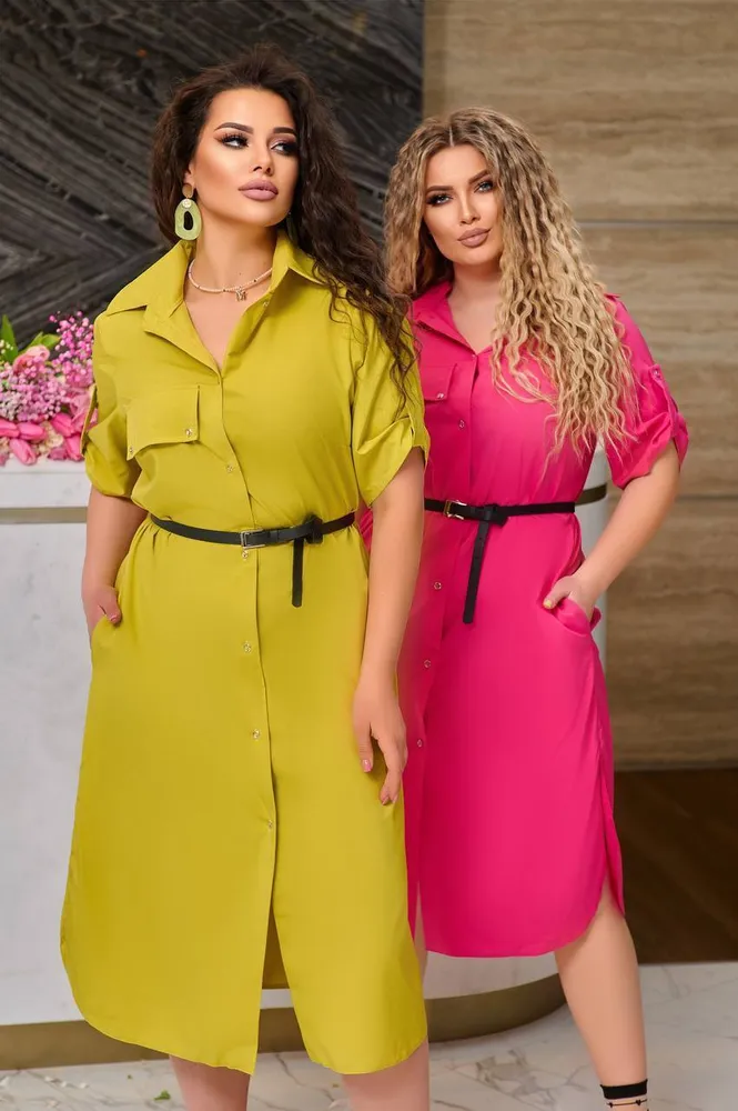 Платье рубашка УК-66-4 Fabrika