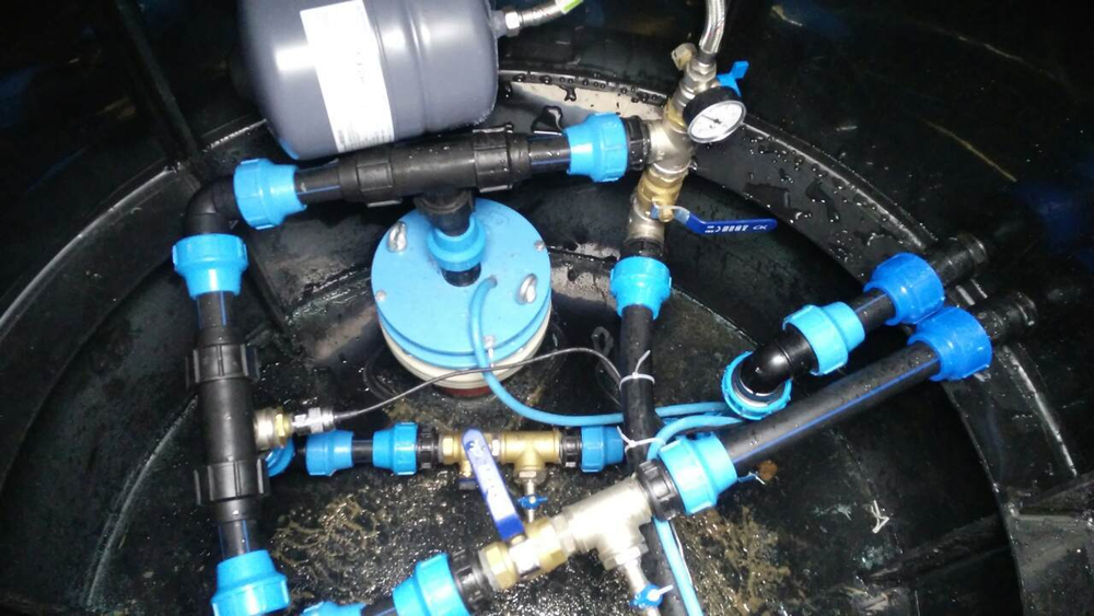 Усиленный кессон из полипропилена Евролос Кессон 5 (1.5x2x0.9)(1500x1500x2000см;131кг;) - арт.456149