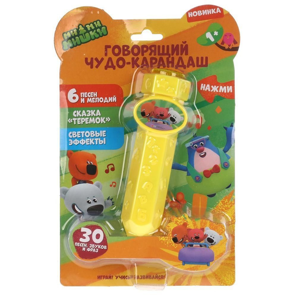 Говорящий чудо-карандаш Умка, Ми-ми-Мишки, 24x15x5 см, 30 пес,звук,фраз,свет эфф,батарейки, HT1110-R