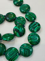 Бусы "Малахит" таблетка 1817954, 45см