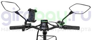 Электровелосипед Syccyba F11 Pro Dual 48V/23Ah (полный привод) - Черный обод фото №11