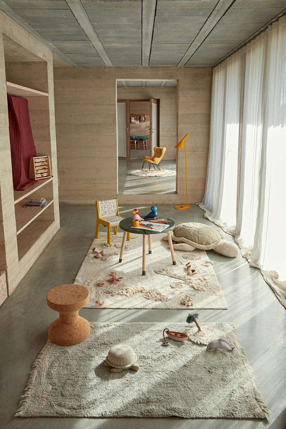 Ковер игровой Lorena Canals Морское дно 140х200 см