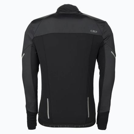 Куртка Men's CMP softshell jacket black, артикул 31A2237, цвет TITANIO (U911)