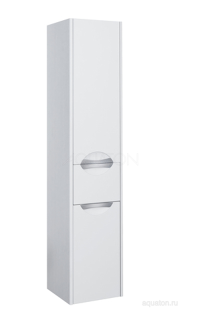 Шкаф - колонна AQUATON Сильва левый дуб полярный 1A215603SIW7L