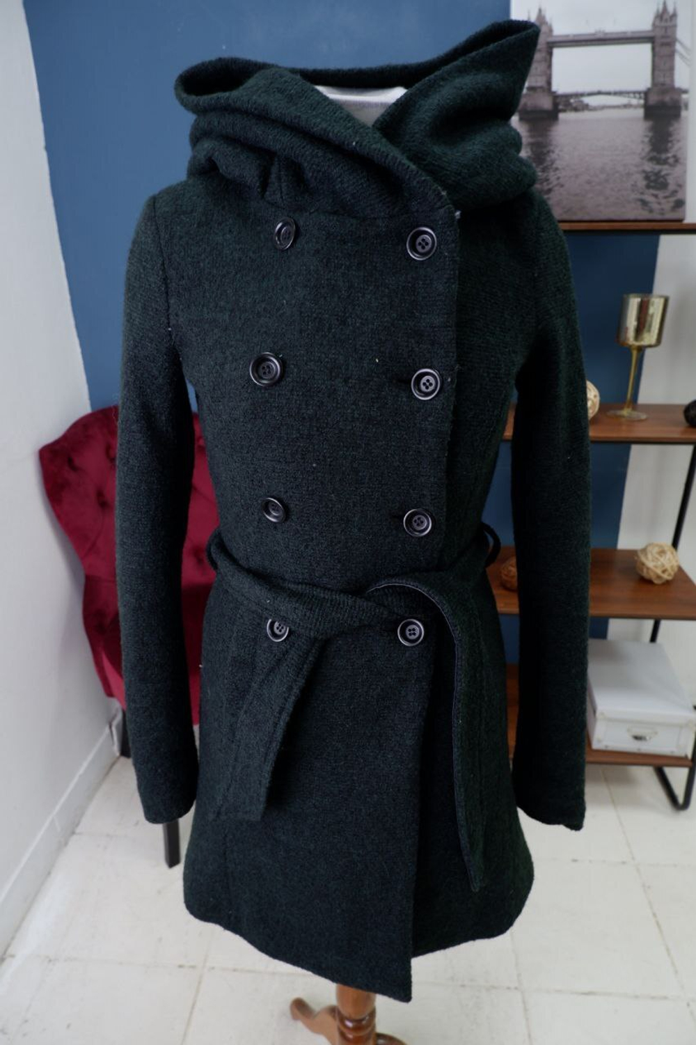 Пальто Only с шерстью 44 размер