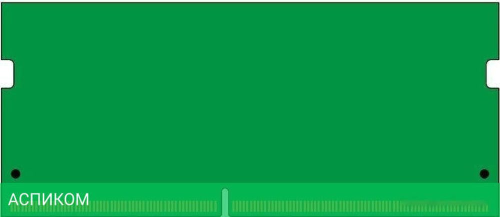 Оперативная память Kingston 4GB DDR4 SODIMM PC4-25600 (KVR32S22S6/4)