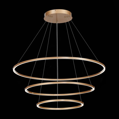 ST605.243.114 Светильник подвесной ST-Luce Золотистый/Белый LED 1*114W 4000K