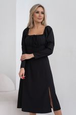 Платье Джулия (черный) Р11-1104/2 Nikol