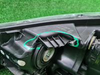 Битая Фара правая Nissan Qashqai 2 j11 (17-23) галоген