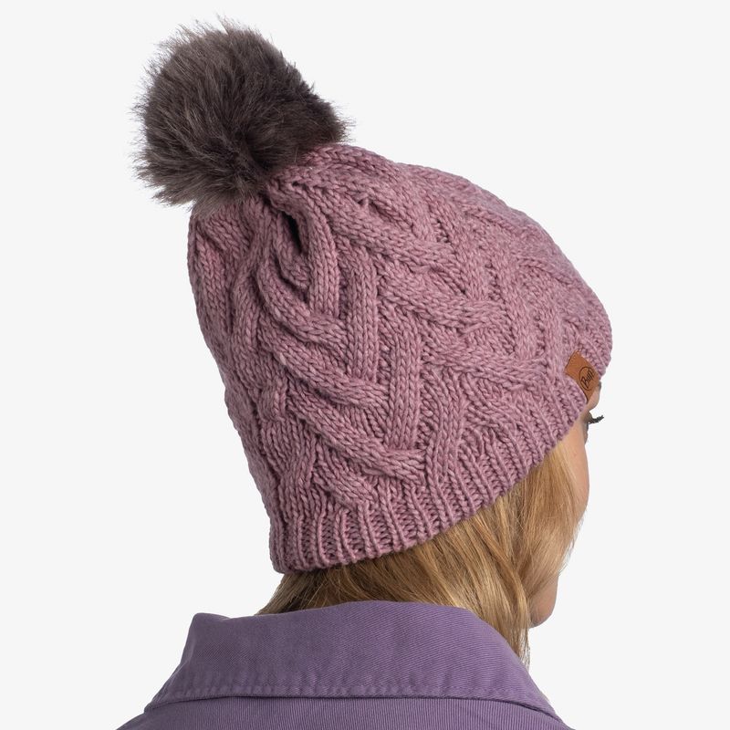 Шапка вязаная с флисом Buff Hat Knitted Polar Caryn Rose Фото 4