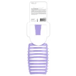 Расческа для волос массажная, 24x7,5 см, с натуральной щетиной, фиолетовая, MONTE VITA (МОНТЕ ВИТА), 457422