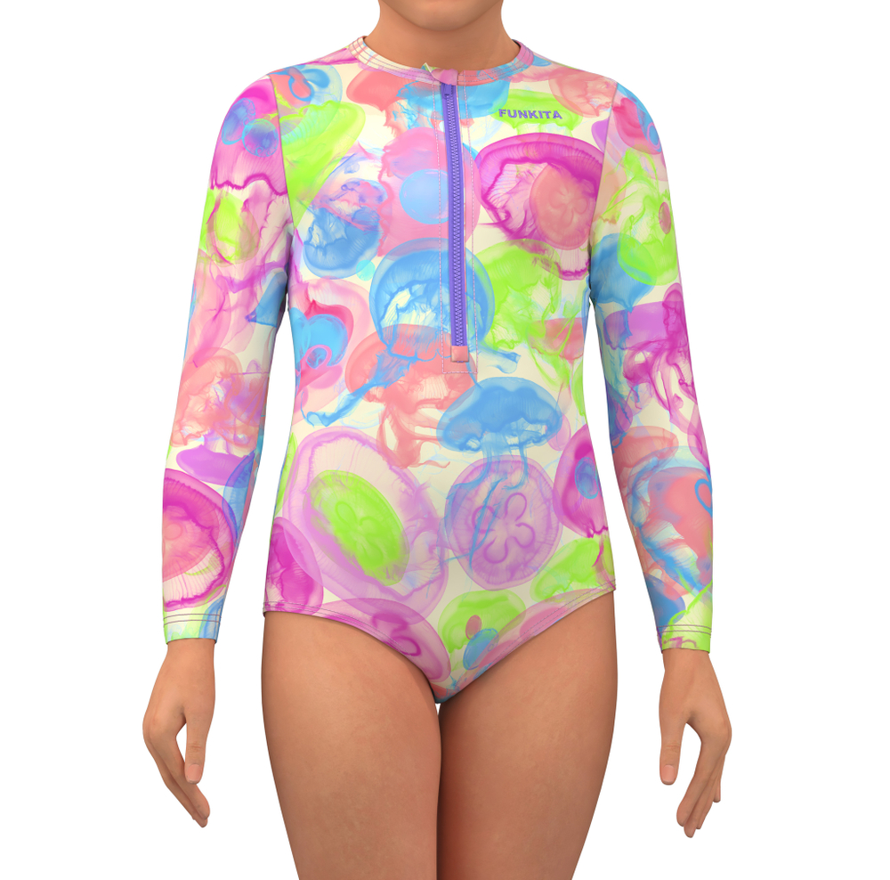 Купальник FUNKITA Toddler Girl's Sweet Sting Sun Cover