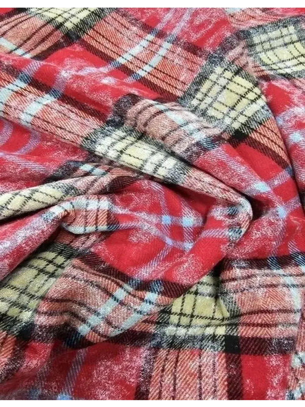 Клетка (винтаж). Красная, 1,7м