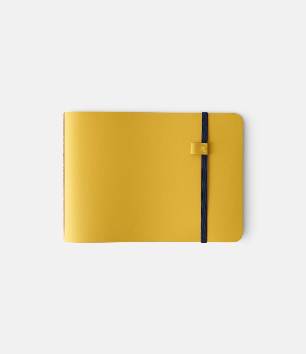 Antou Nota Portfolio Mustard Yellow — модульная папка-портфолио