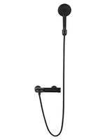 Смеситель для душа с встроенным изливом WONZON & WOGHAND MUSE Corno, Черный матовый (WW-A30902-MB)